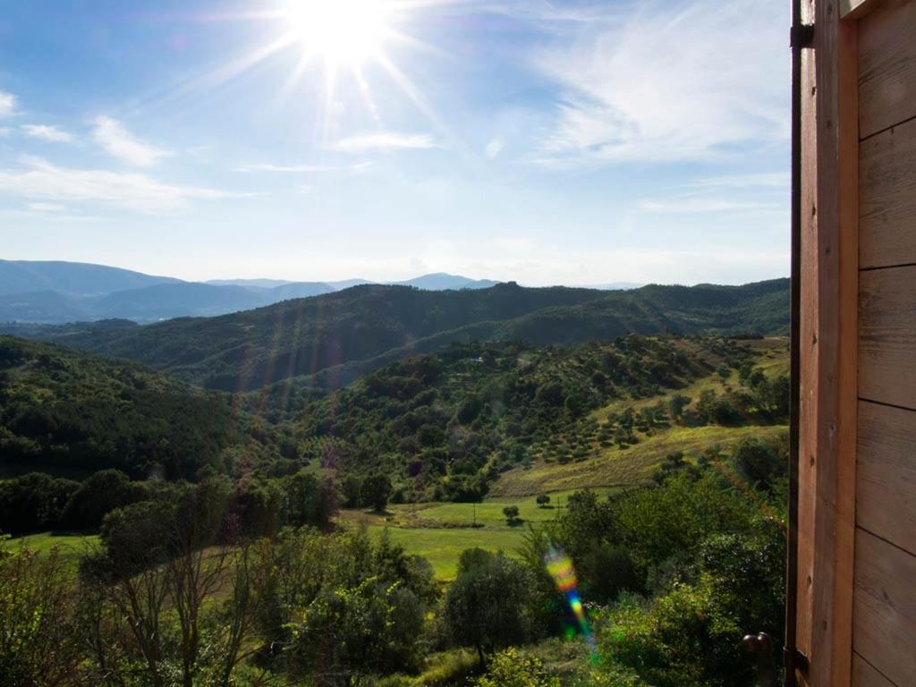 Casa La Valle, Gubbio, Frazione Santa Cristina Panzió Kültér fotó