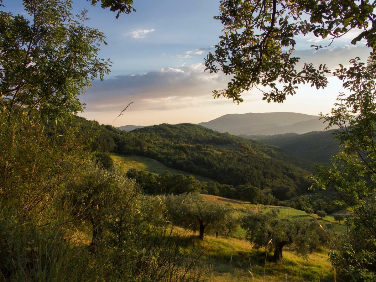 Casa La Valle, Gubbio, Frazione Santa Cristina Panzió Kültér fotó